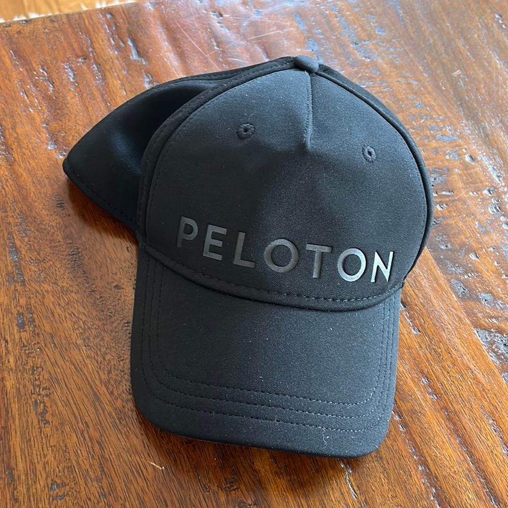 NEW UNISEX PELOTON CAP, adjustable, hand wash, line dry, polyester/spandex